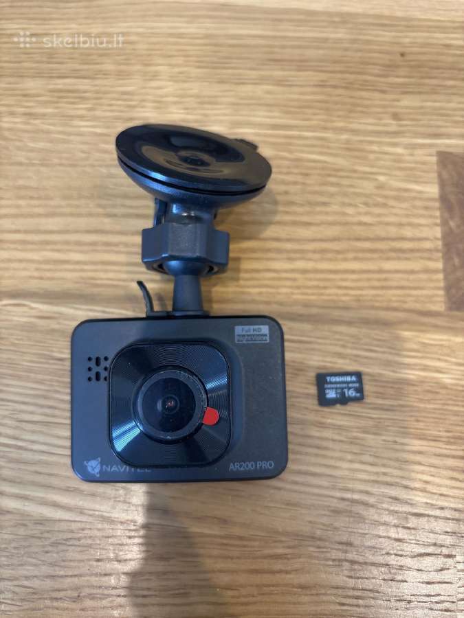Vaizdo registratorius Navitel Ar200 Pro + 16gb Sd