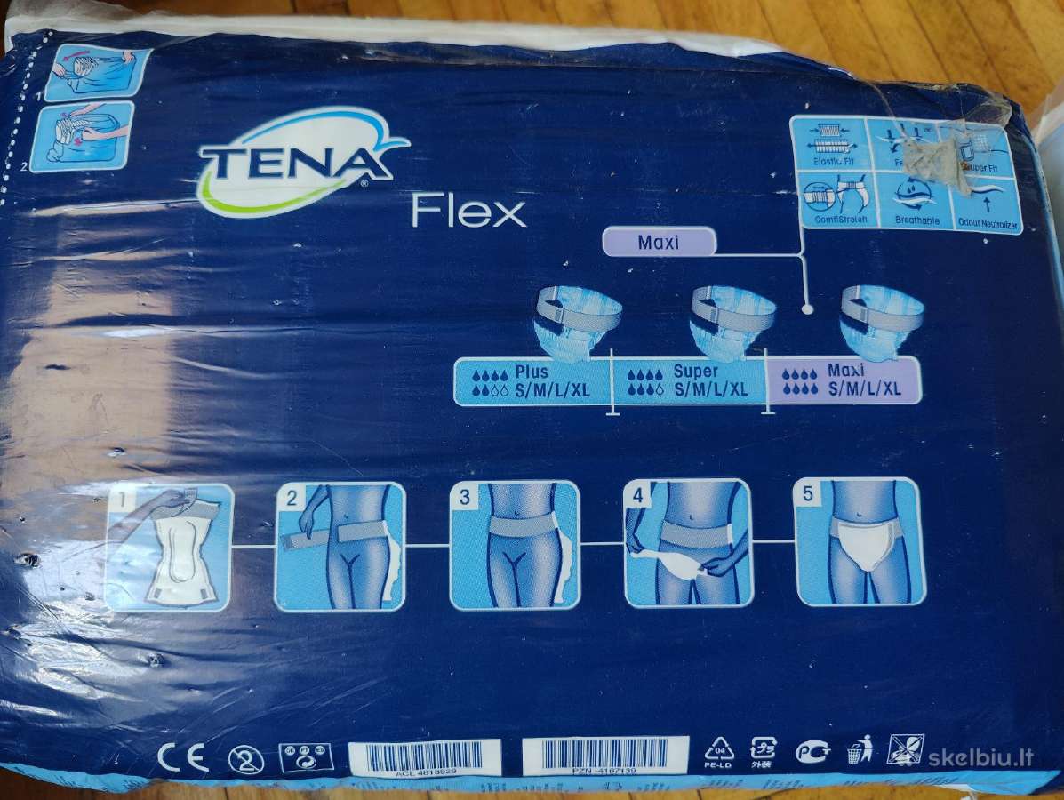 Suaugusiuju pampersai tena - nuotraukos Nr. 3