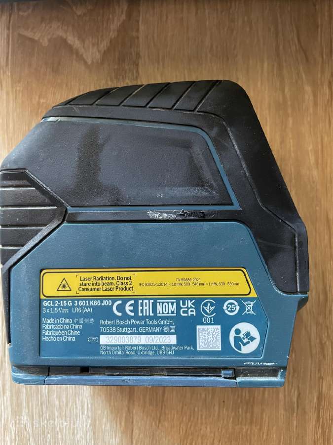 Bosch Gci 2-15g lazerinis nivelyras - nuotraukos Nr. 4