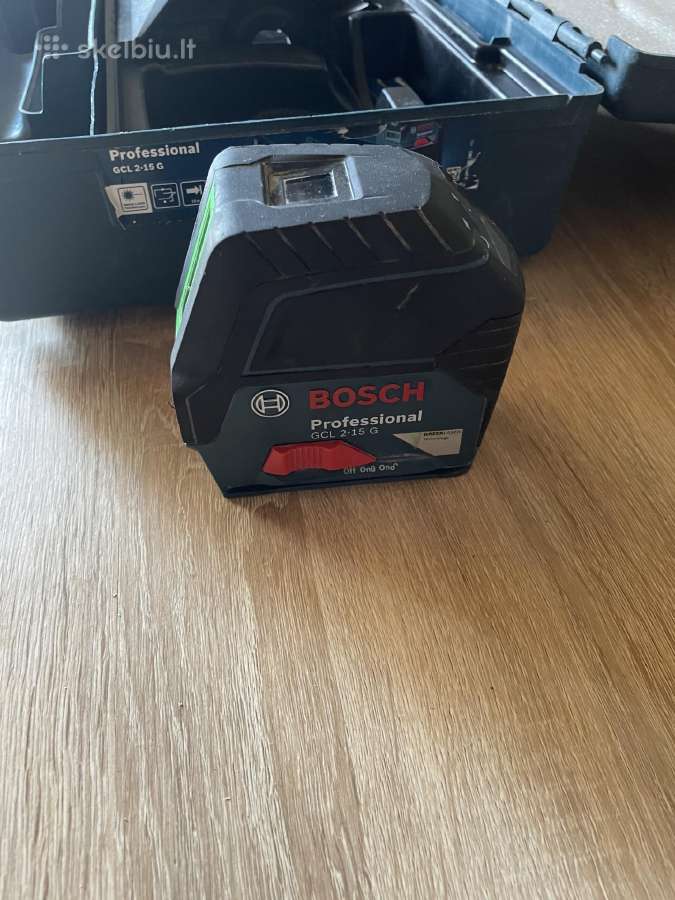 Bosch Gci 2-15g lazerinis nivelyras - nuotraukos Nr. 6