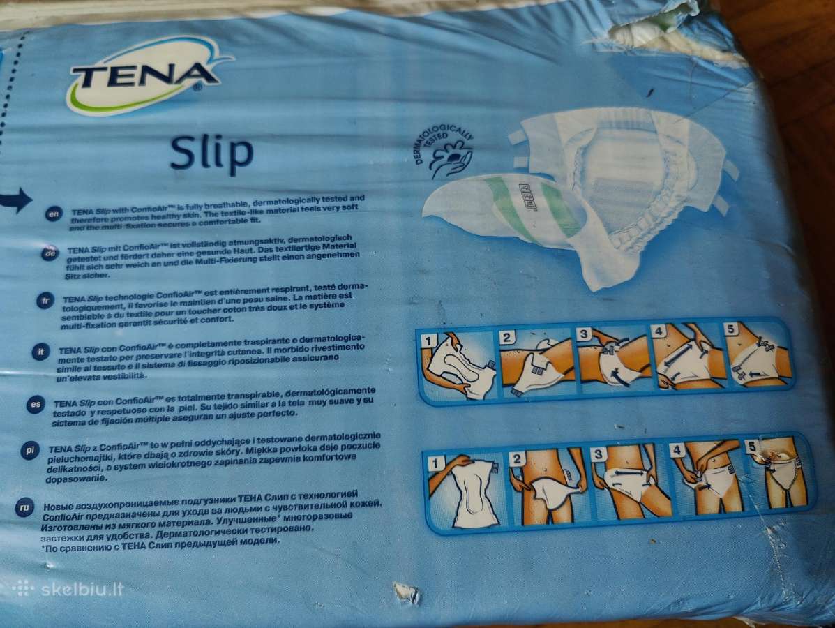 Suaugusiuju pampersai tena - nuotraukos Nr. 4
