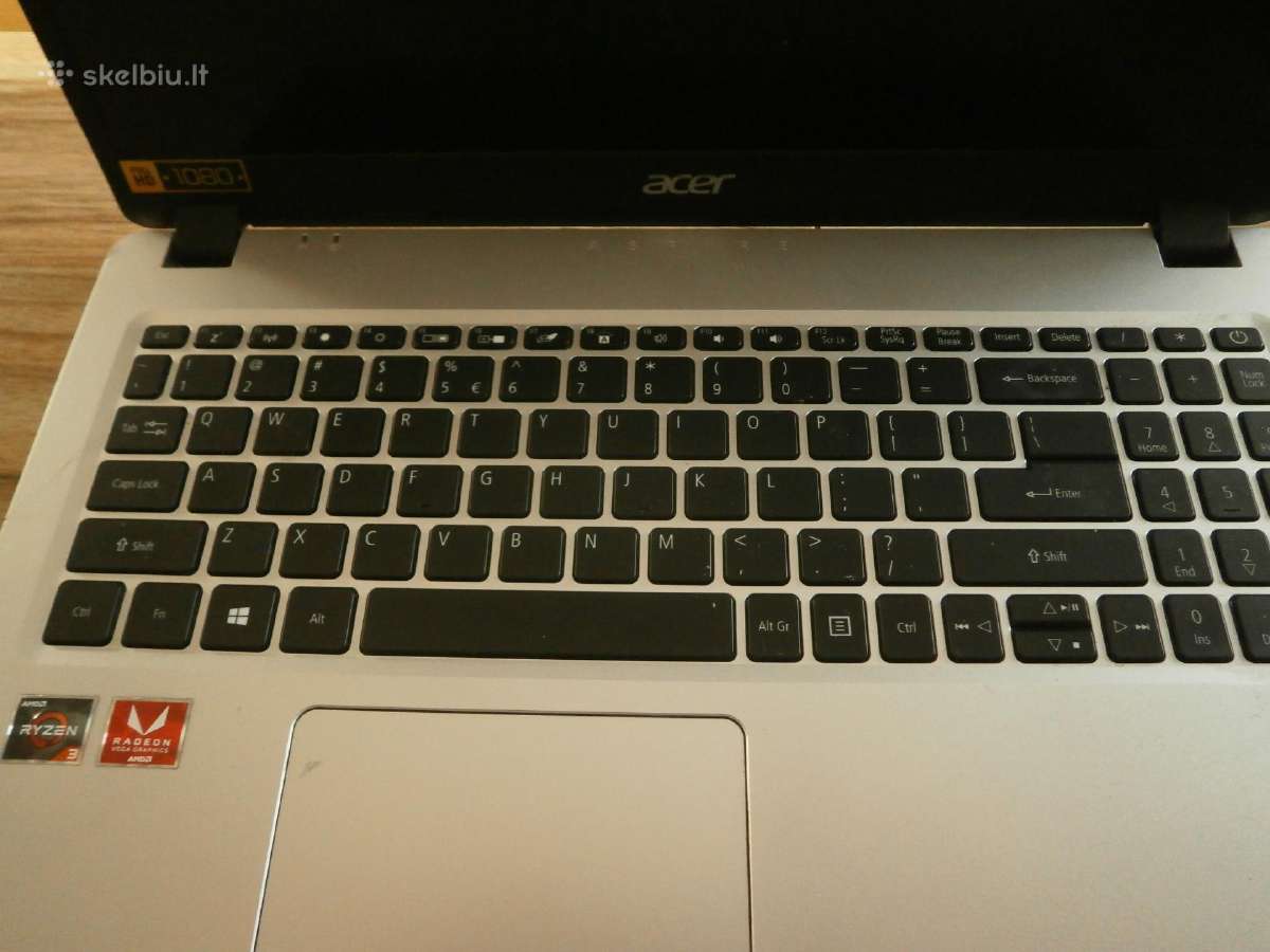 Acer Aspire 5, 15,6", Ryzen 3-3200u, SSD 256 GB - nuotraukos Nr. 2