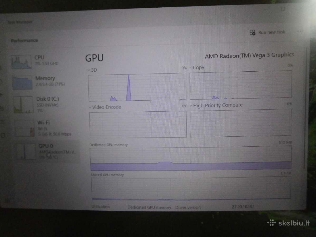 Acer Aspire 5, 15,6", Ryzen 3-3200u, SSD 256 GB - nuotraukos Nr. 7
