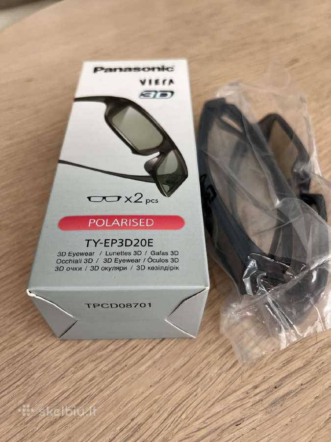 Panasonic Viera 3D akiniai Ty-ep3d20e – nauji