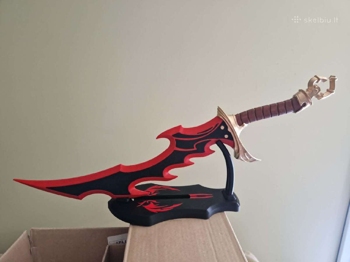 Solo Leveling Knight Killer kardas su stovu