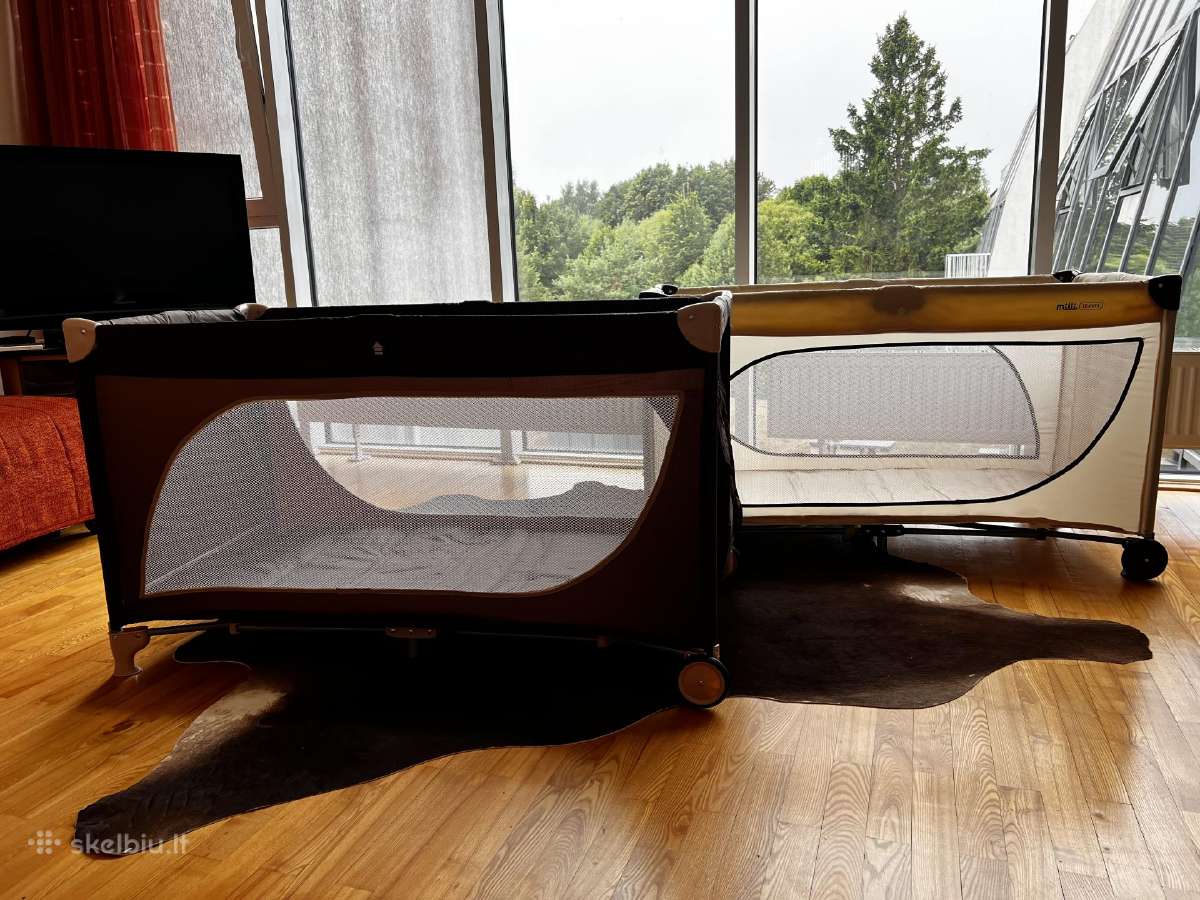 Milli travel vaikiška sulankstoma kelioninė lovytė