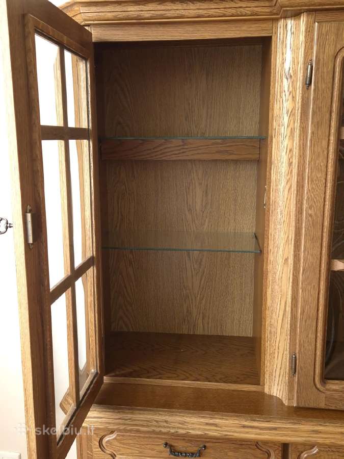 Elegantiškas medžio masyvo sekcijų komplektas - nuotraukos Nr. 7