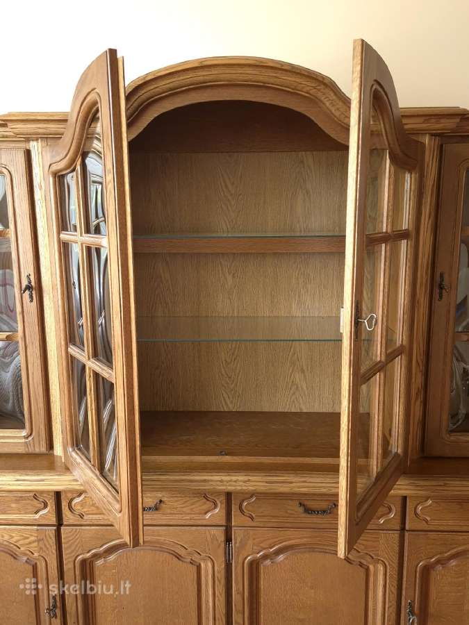Elegantiškas medžio masyvo sekcijų komplektas - nuotraukos Nr. 6