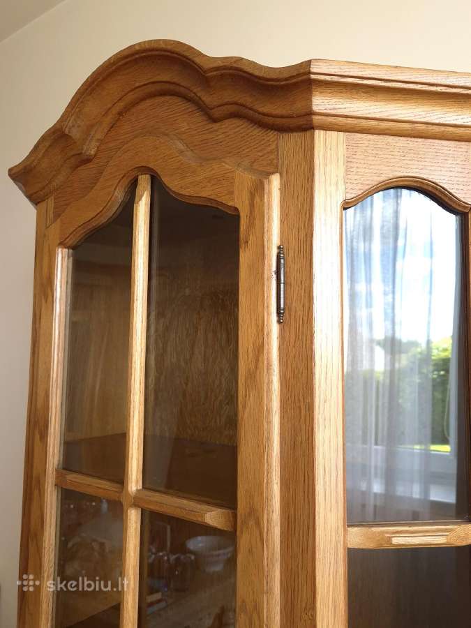 Elegantiškas medžio masyvo sekcijų komplektas - nuotraukos Nr. 17