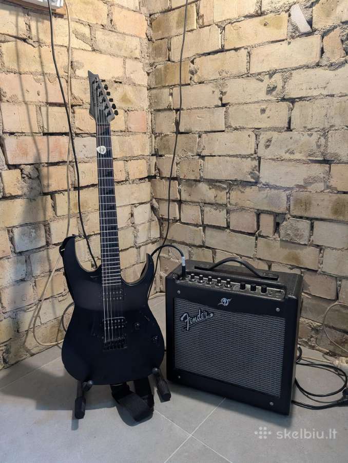 Elektrinė Gitara su Kubu