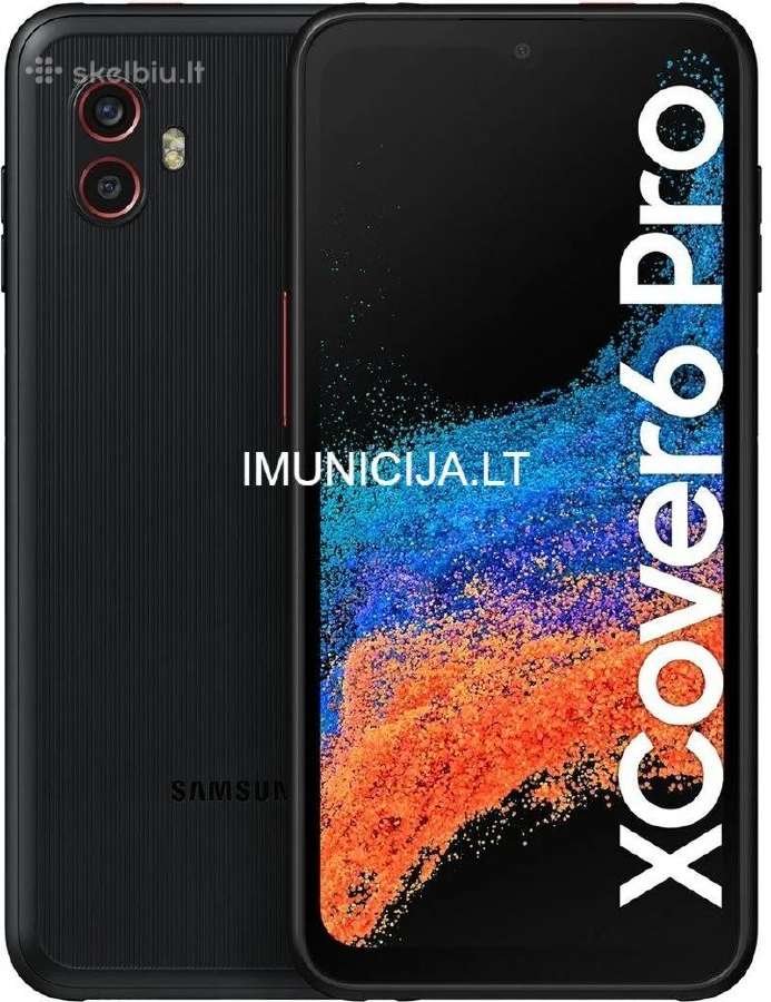 Samsung Galaxy Xcover6 Pro 5G + 3 mėn. garantija