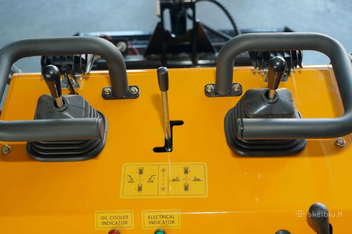 Vikšrinis mini krautuvas Enzo Ht430 (Dyzelinis) - nuotraukos Nr. 10