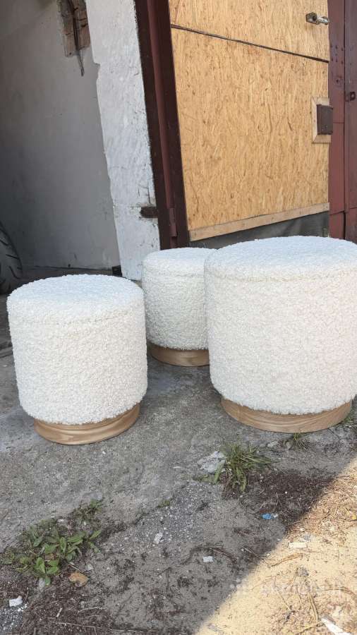 Parduodami teddy pufai. Liko 1vnt - didesnis
