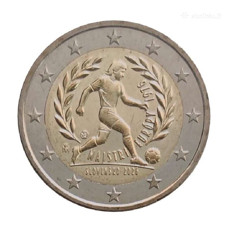 2€ proginės Unc monetos - nuotraukos Nr. 2
