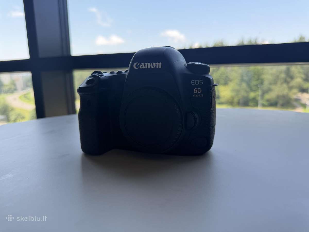 Canon EOS 6d Mark II komplektas + Battery Grip - nuotraukos Nr. 2