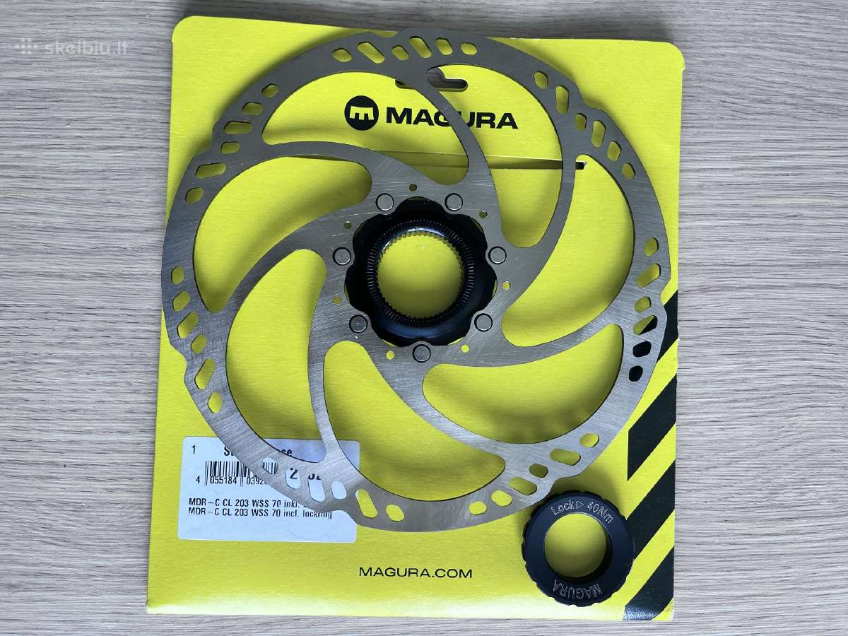 Magura Mdr-c 203 mm Centerlock stabdžių diskas - nuotraukos Nr. 2
