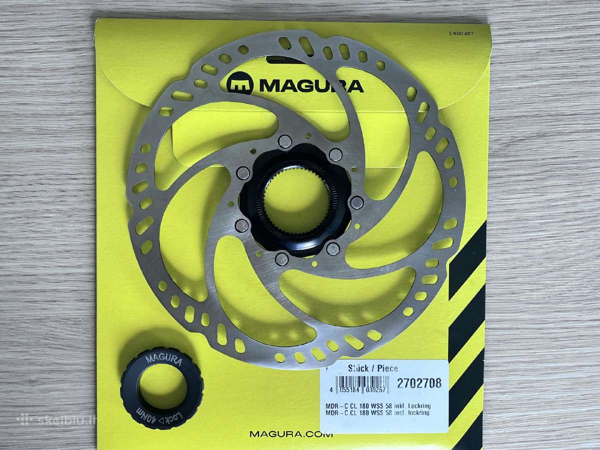 Magura Mdr-c 180 mm Centerlock stabdžių diskas - nuotraukos Nr. 2