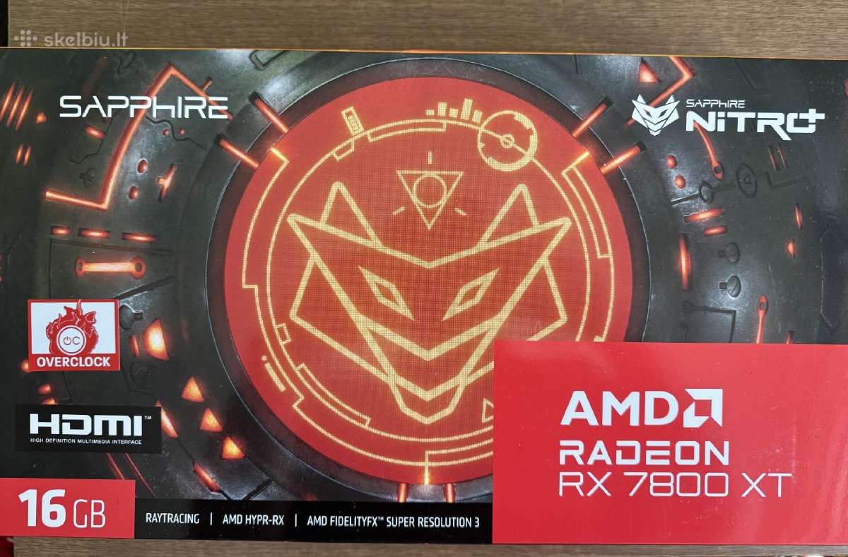 Sapphire nitro+ radeon rx 7800xt