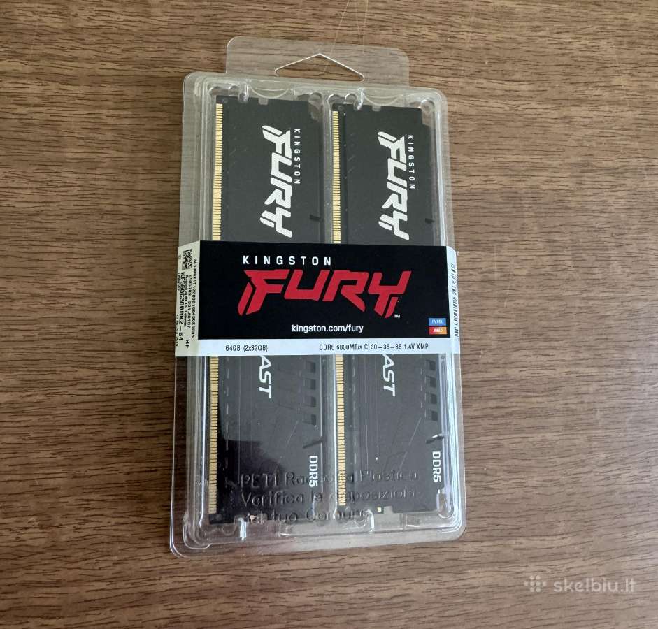 Kinsgton Fury 2x32gb