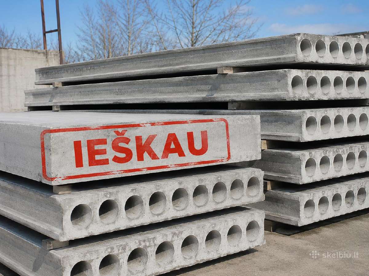 Ieškau gelžbetoninių plokščių