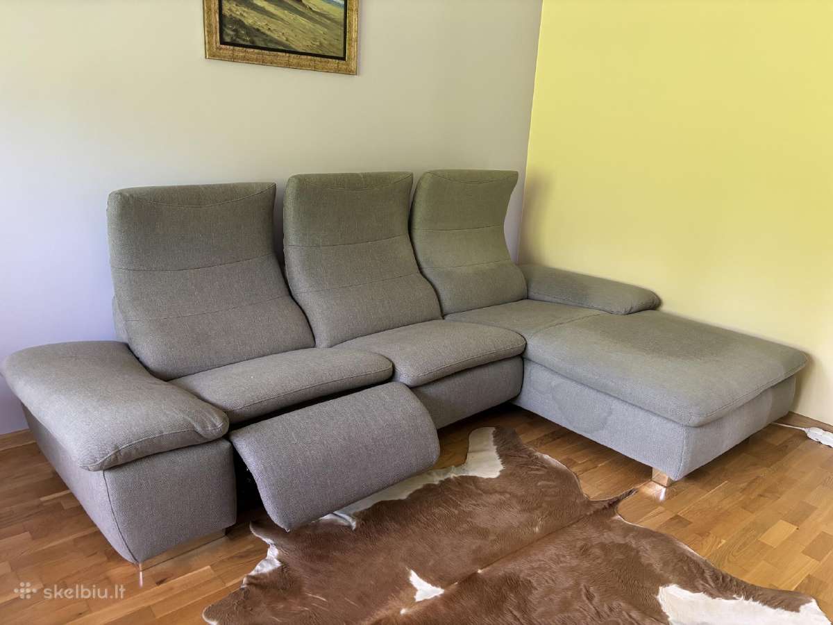 Sofa be miegamos funkcijos, su kojų atlošais - nuotraukos Nr. 5