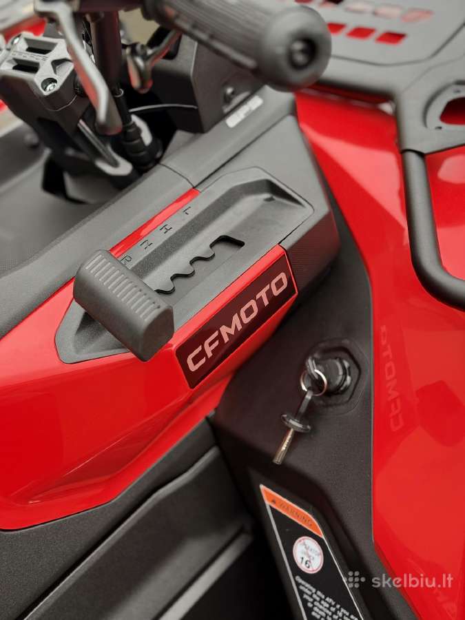 Naujos Kartos keturratis Cfmoto Cforce C5 Touring - nuotraukos Nr. 12