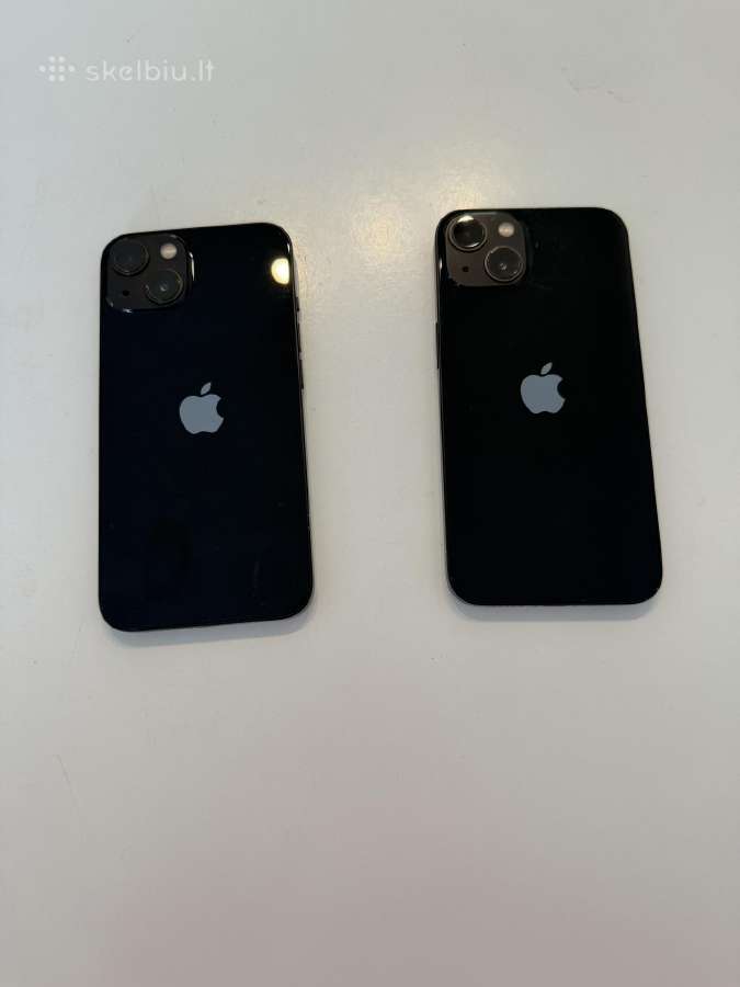 Apple iPhone 13 128gb black 100% Mdm - nuotraukos Nr. 2