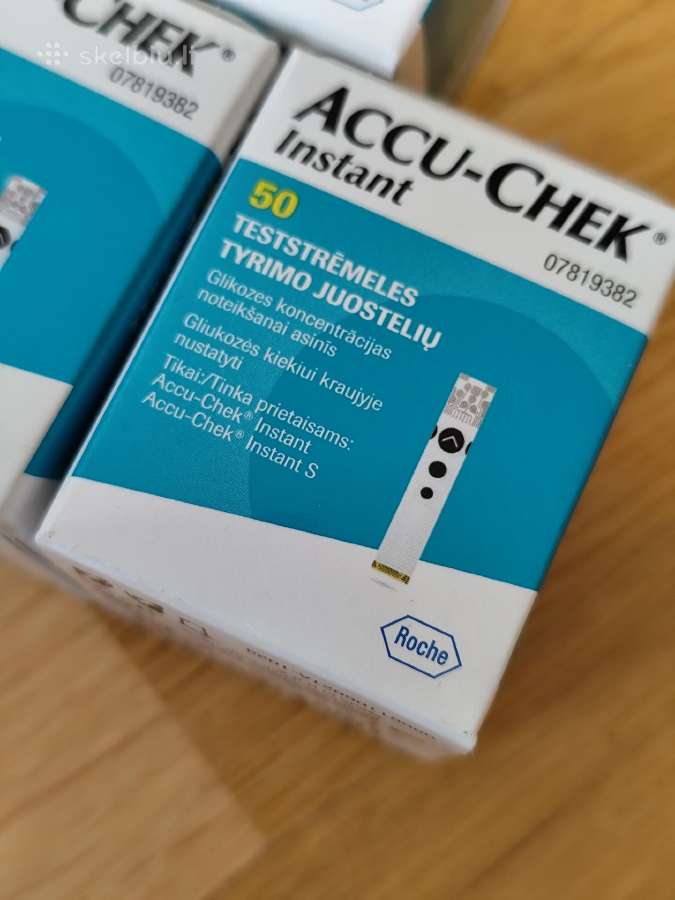 Accu Chek Instant diagnostinės juostelės - nuotraukos Nr. 2