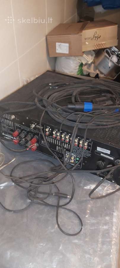 Jbl Jrx125 kolonėlės su Kenwood stiprintuvu - nuotraukos Nr. 6