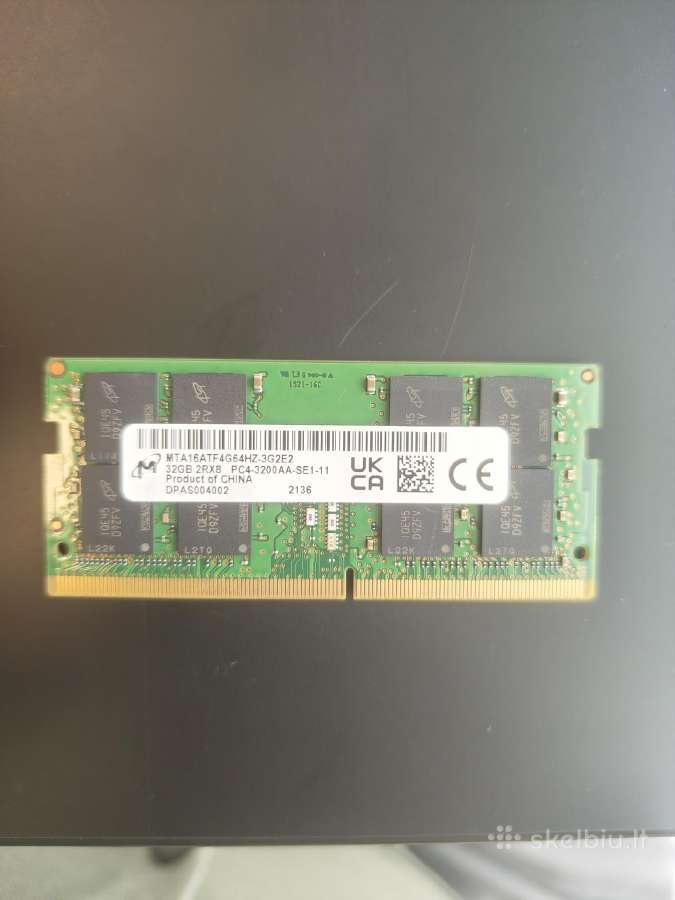 Micron 32gb Pc4-3200 Ddr4 So-dimm 2vnt