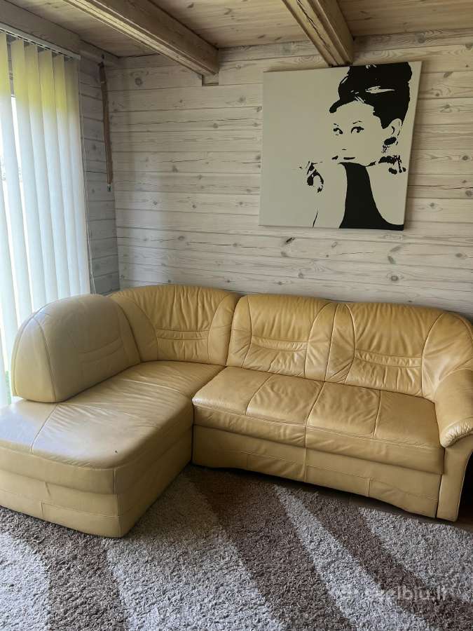 Naudotas kampas sofa-lova