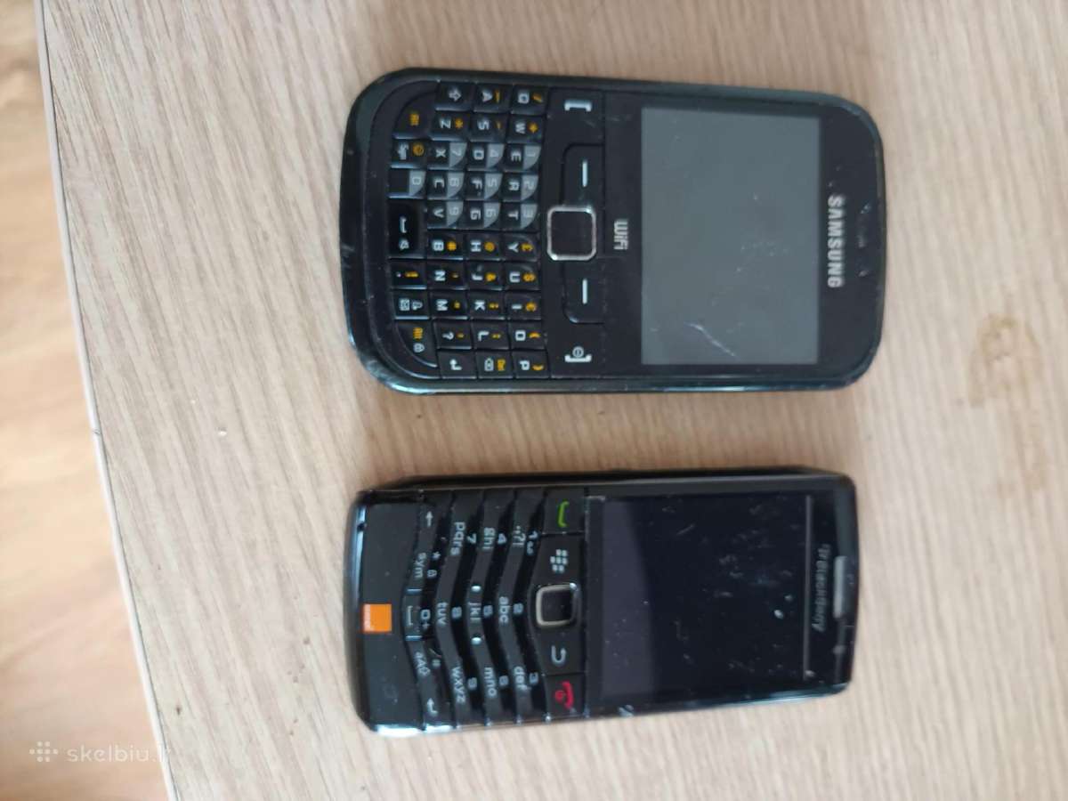 Naudoti telefonai.