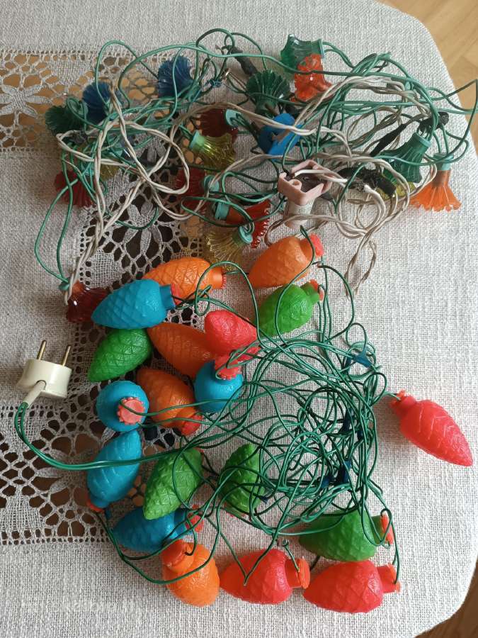 Tarybinės neveikiamčios girliandos - nuotraukos Nr. 2