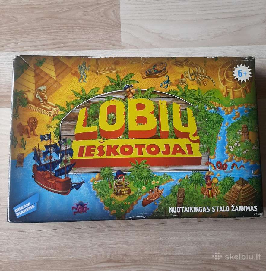 Stalo žaidimas Lobių ieškotojai, 6m+