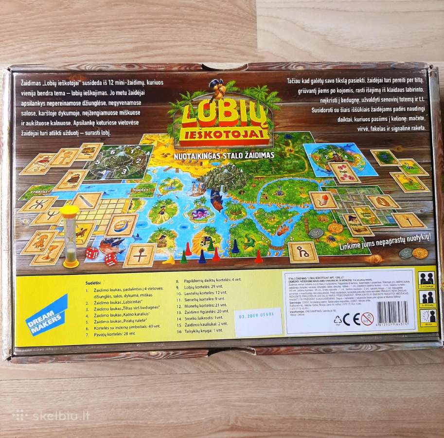 Stalo žaidimas Lobių ieškotojai, 6m+ - nuotraukos Nr. 2