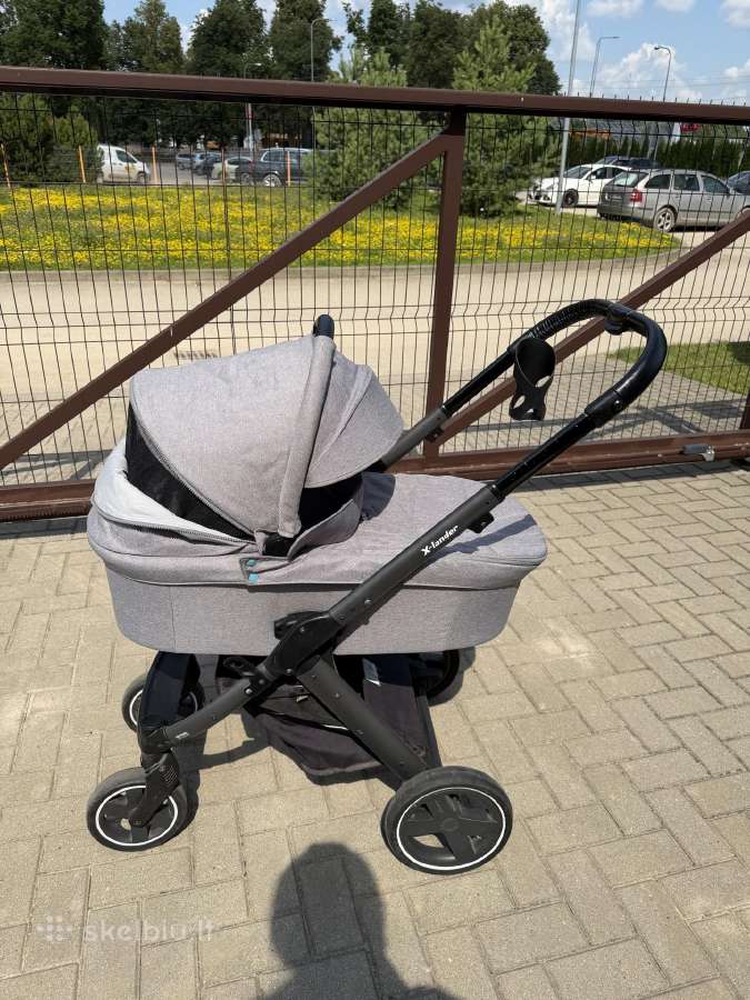 Parduodamas pilkos spalvos X-lander X-pulse 2 in 1 - nuotraukos Nr. 7