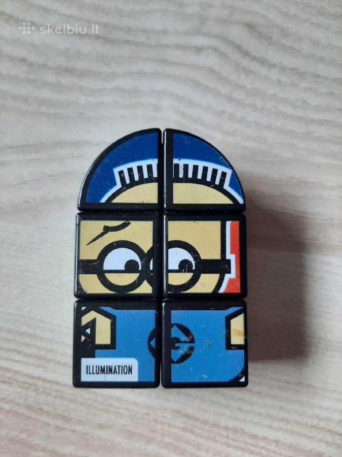Du transformuojami kubikai- dėlionės vaikams - nuotraukos Nr. 2