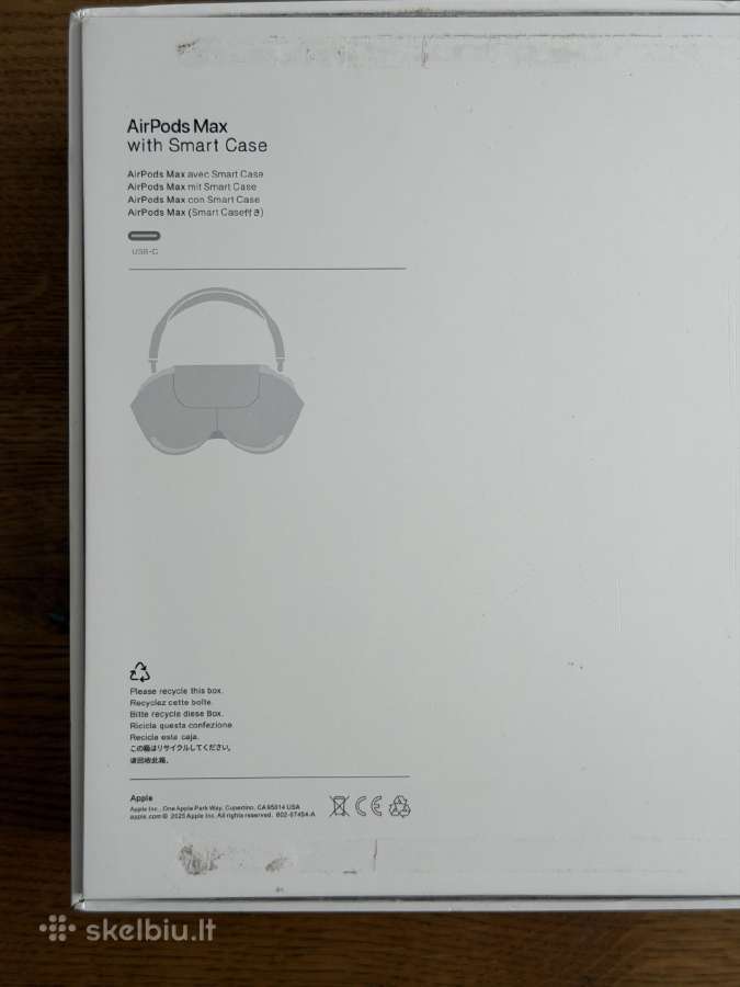 Airpods Max Usb C (Gen 2) - nuotraukos Nr. 8
