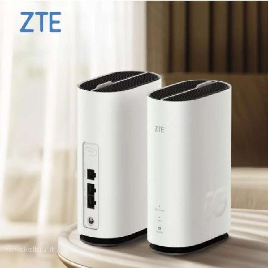 Nauji Zte 5G Cpe, G5c už 159€ su garantija