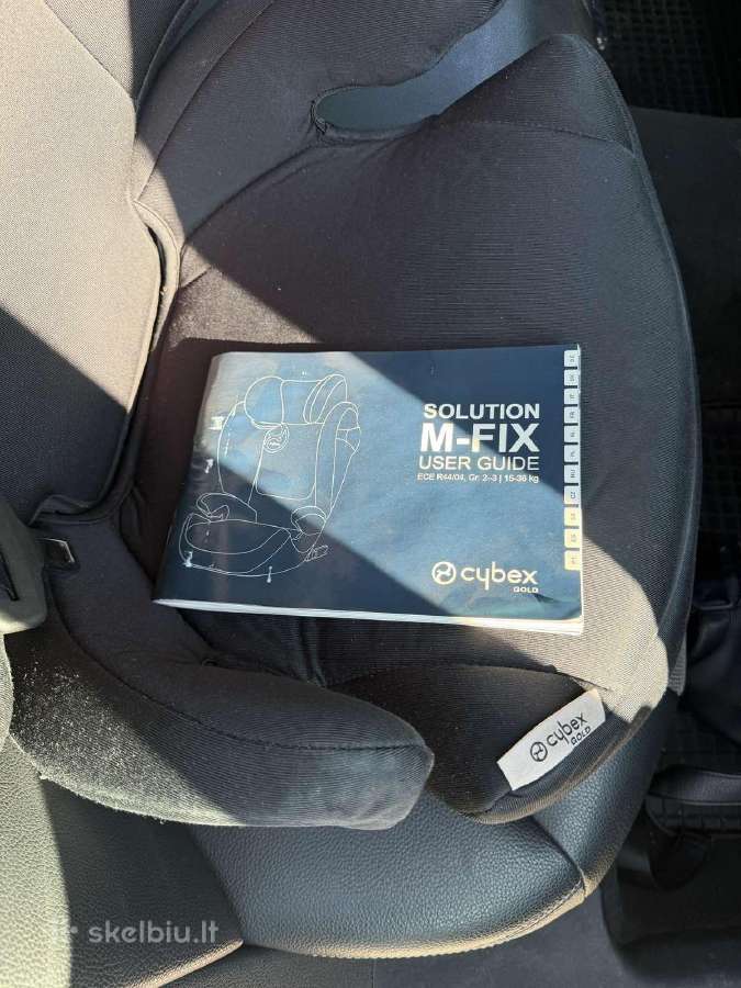 Cybex solution M fix automobilinė kėdutė 15-36kg - nuotraukos Nr. 7