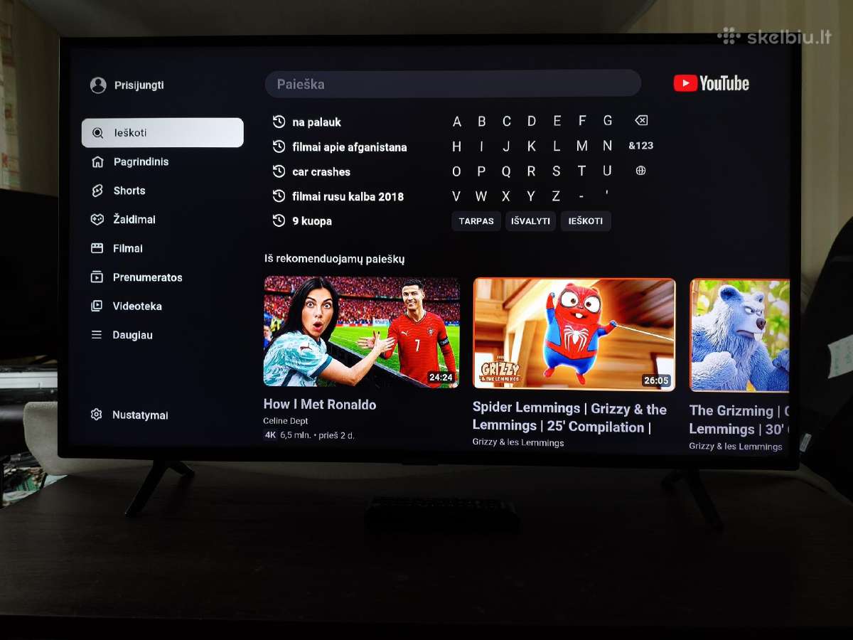 Samsung 40" 102cm. Smart 4k Uhd