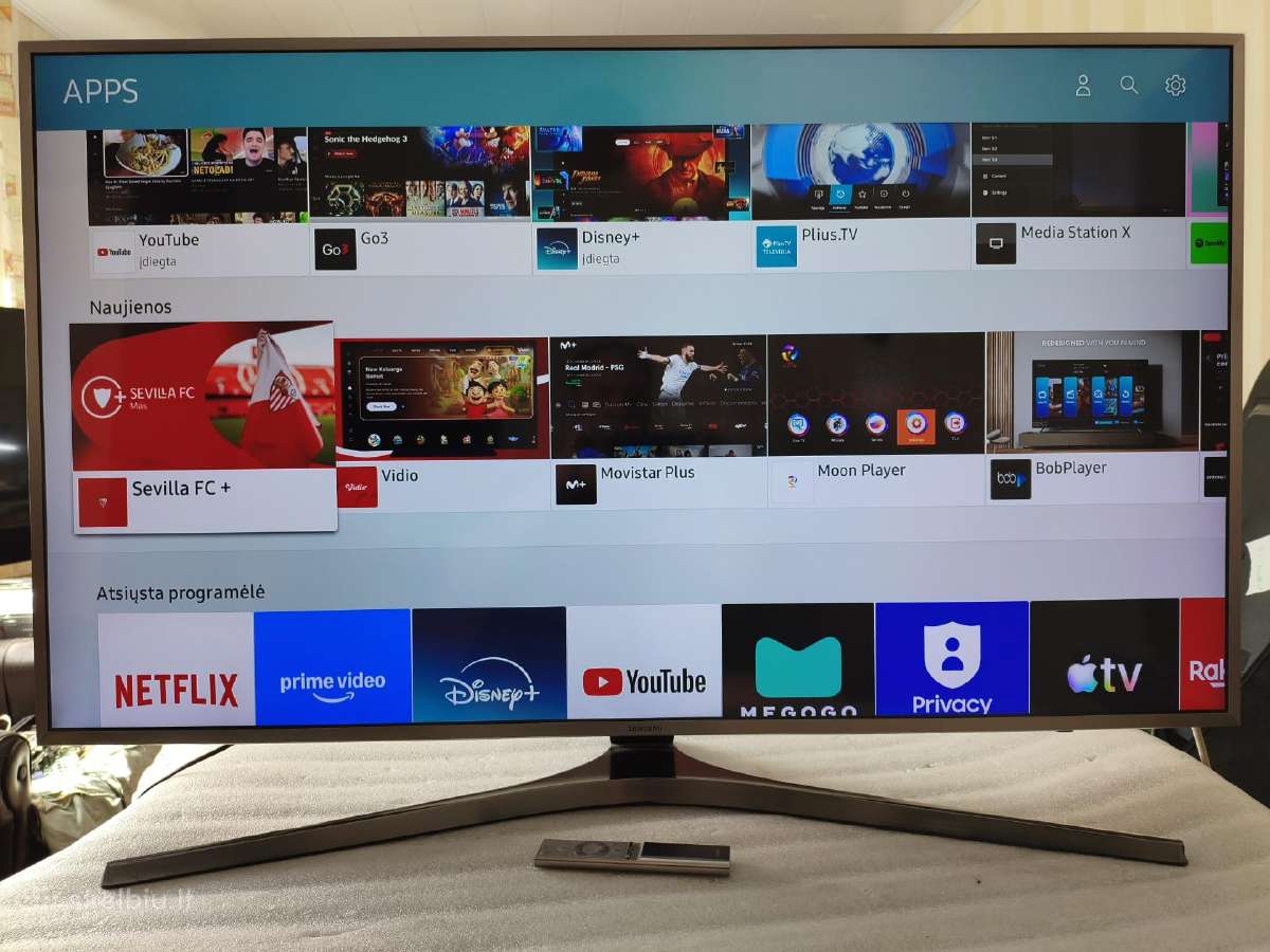 Samsung 49" 124cm. Smart 4k Uhd