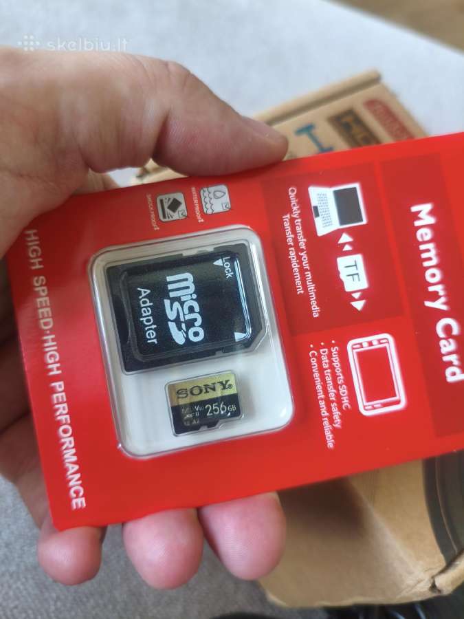 Vaizdo registratorius, Sony 256 GB.dabar Tik 95€! - nuotraukos Nr. 4