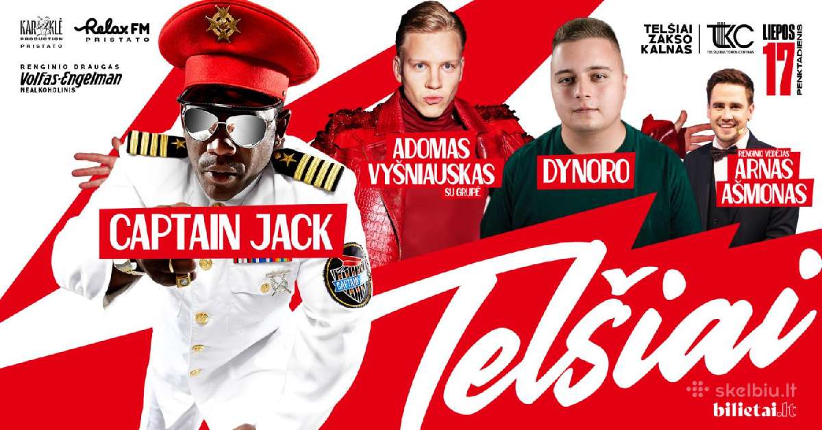 Captain Jack, Adomas Vyšniauskas su grupe Telšiai