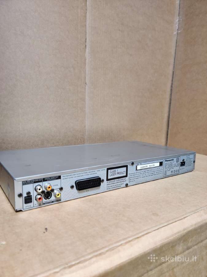 Grotuvas Panasonic Dvd-s47 - nuotraukos Nr. 2