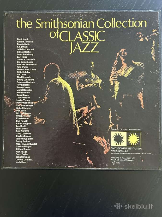 Naujas džiazo klasikos vinilų rinkinys