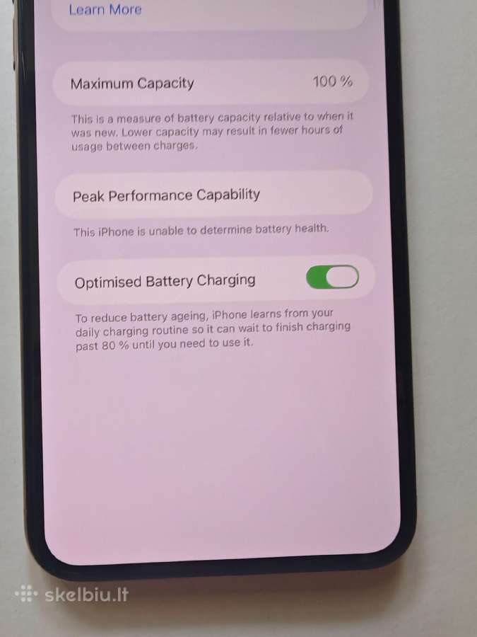 Kaip Naujas iPhone 11pro Max 256gb 100% Baterija - nuotraukos Nr. 2