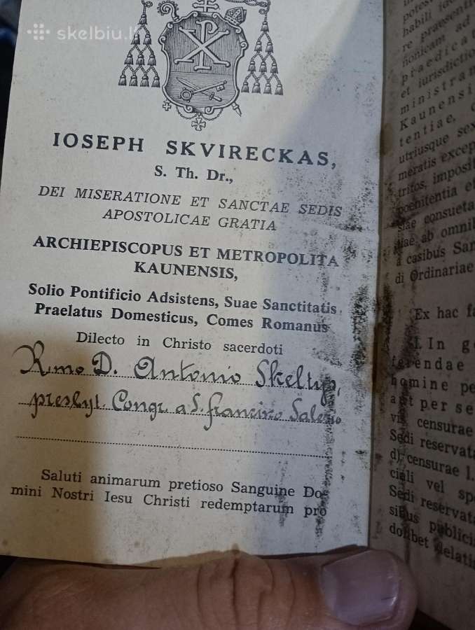 Dokumentas senas - nuotraukos Nr. 6