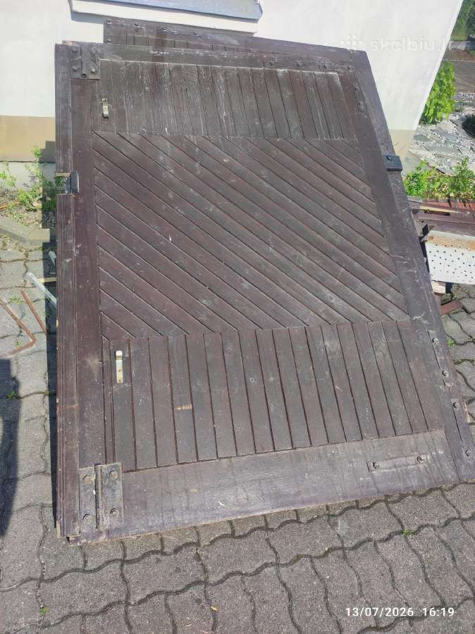 Naudoti garažo vartai