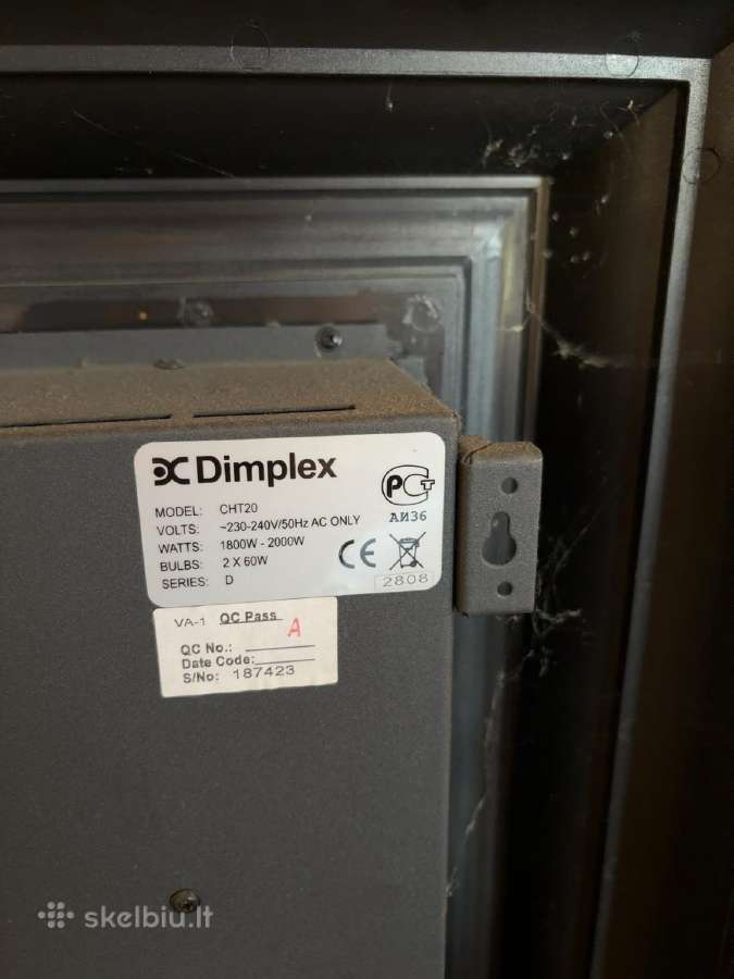 Dimplex Cht20 elektrinis židinys - nuotraukos Nr. 2